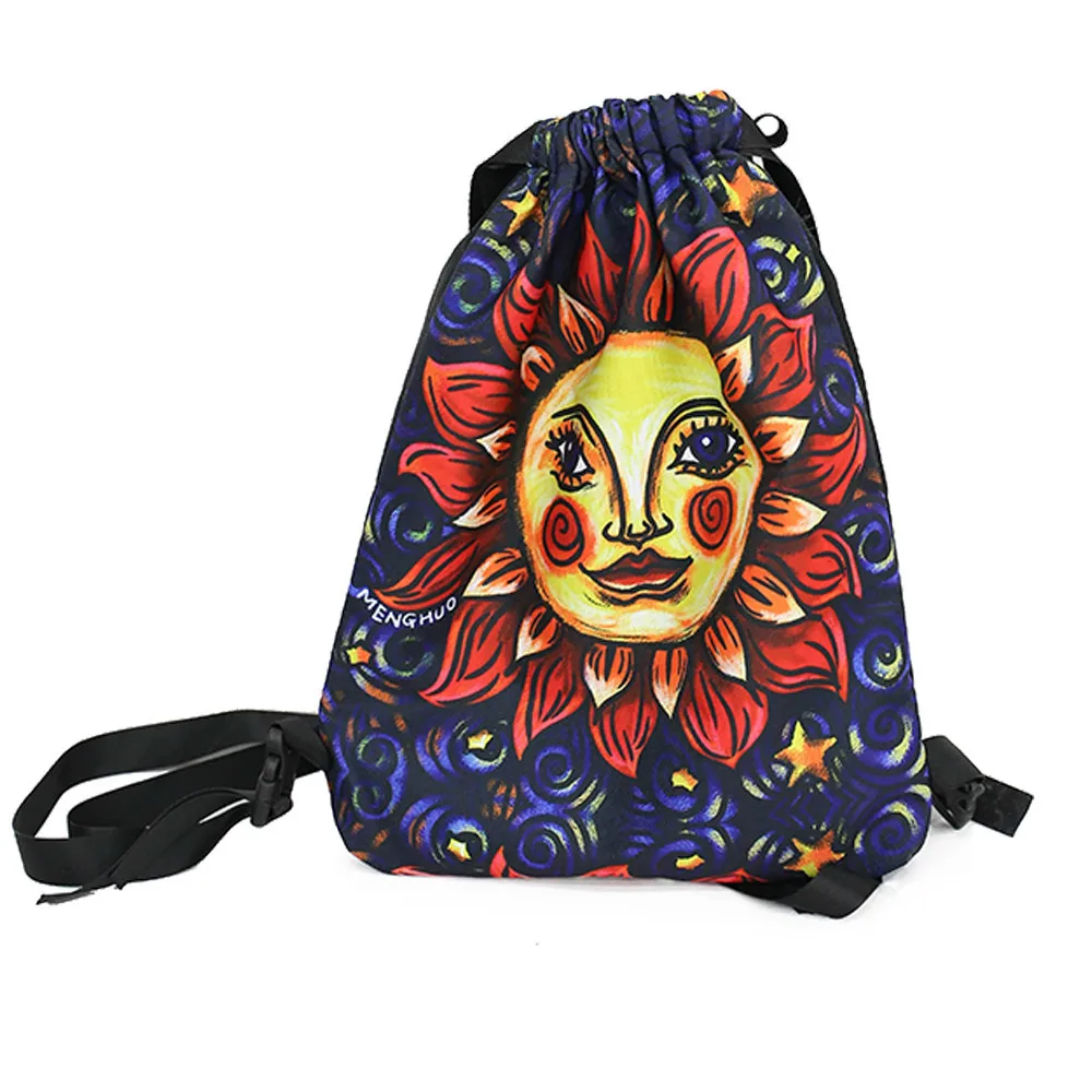 New Summer Beach Women Drawstring Bag Cute Pattern Printed Small Women's Backpack Kids School String Shoulder Mochilas Feminina
New Summer Beach Women Drawstring Bag Cute Pattern Printed Small Women's Backpack Kids School String Shoulder Mochilas Feminina