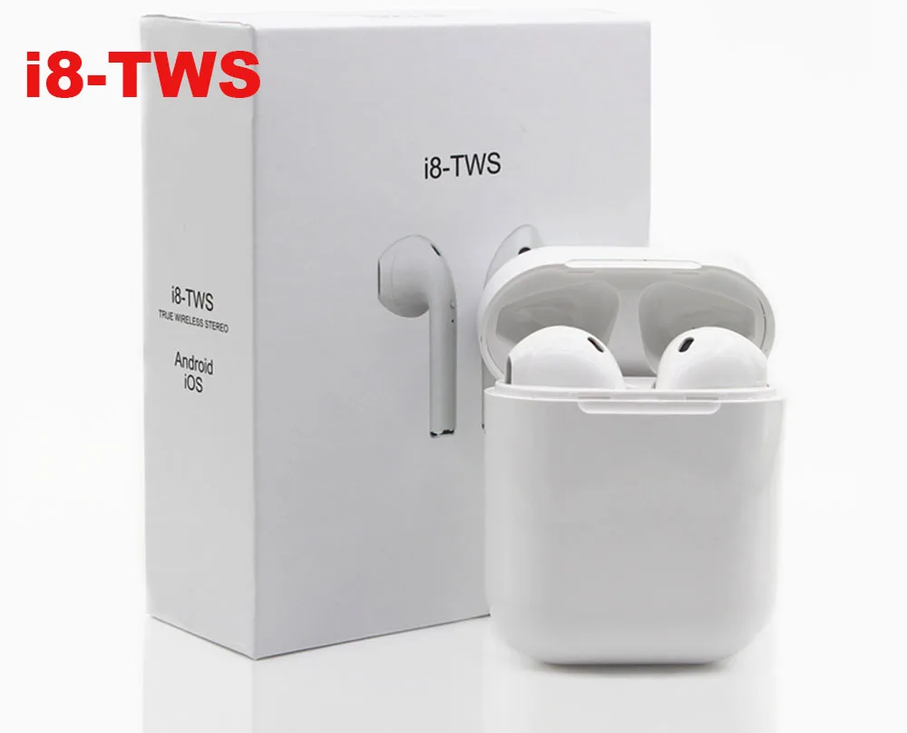 New i8 Mini TWS Bluetooth Earphone wireless headset Music Earbuds sport Stereo headset For iPhone Android Drop shipping
New i8 Mini TWS Bluetooth Earphone wireless headset Music Earbuds sport Stereo headset For iPhone Android Drop shipping