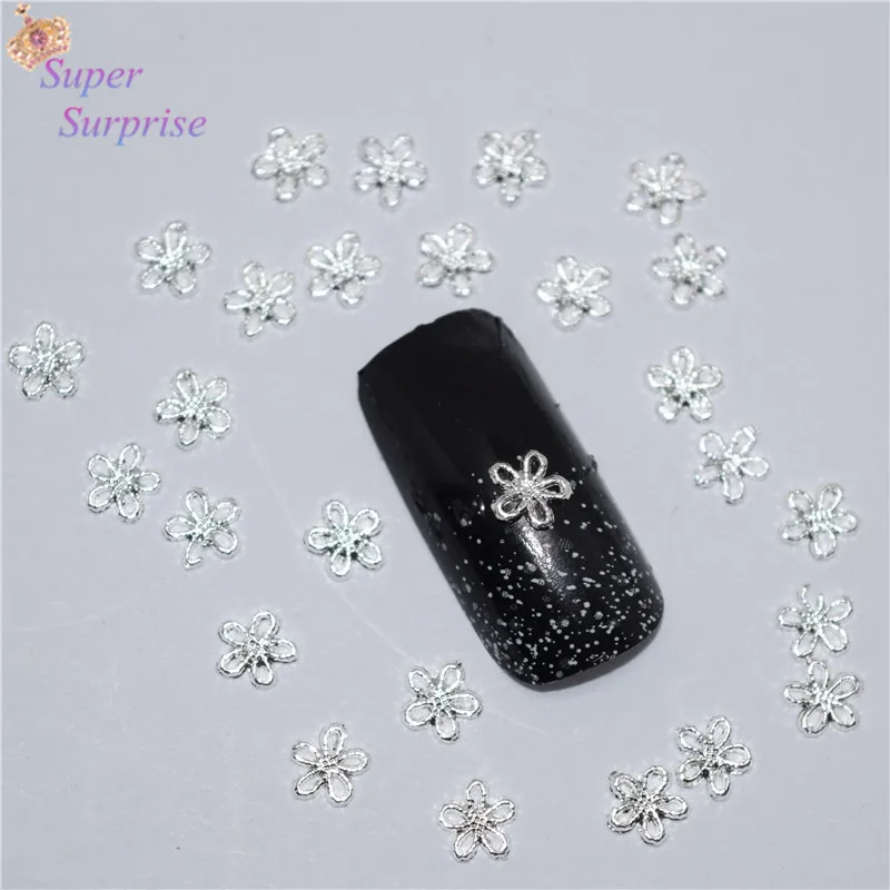 50Pcs new Silver Flower nail stickers, 3D Metal Alloy Nail Art Decoration/Charms/Studs,Nails 3d Jewelry H036
50Pcs new Silver Flower nail stickers, 3D Metal Alloy Nail Art Decoration/Charms/Studs,Nails 3d Jewelry H036