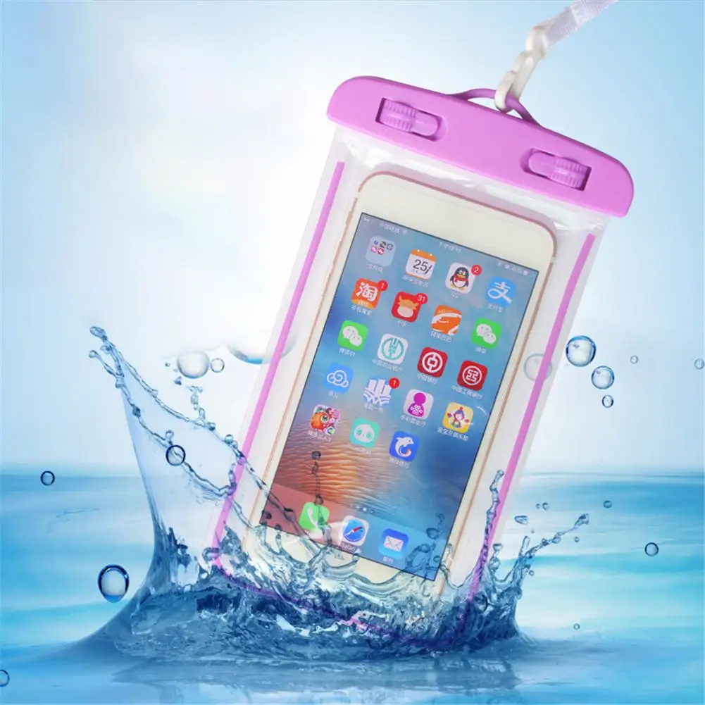 Luminous Pouch Bag Phone Waterproof Bags Outdoor Diving Touch Screen Highly Sensitive Touch Response For IPhone X 8 Plus 7 Plus
Luminous Pouch Bag Phone Waterproof Bags Outdoor Diving Touch Screen Highly Sensitive Touch Response For IPhone X 8 Plus 7 Plus