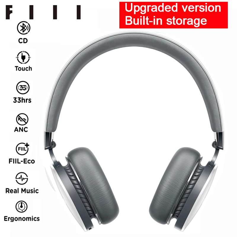 

FIIL CANVIIS Pro/DIVA Pro Headphone Bluetooth 4.1 HiFi Active Noise Cancelling Headset High Quality for Music Lover Headphone