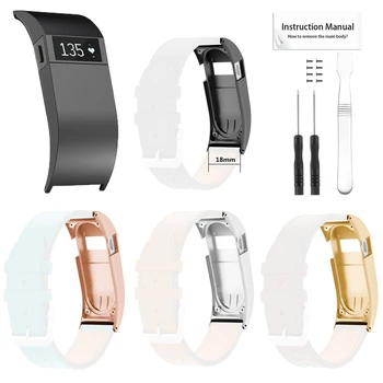 Metal Protective Case Watch Frame for Fitbit Charge HR 18mm Stainless Steel Replacement Frame Shell for Fitbit Charge Smartwatch
Metal Protective Case Watch Frame for Fitbit Charge HR 18mm Stainless Steel Replacement Frame Shell for Fitbit Charge Smartwatch
