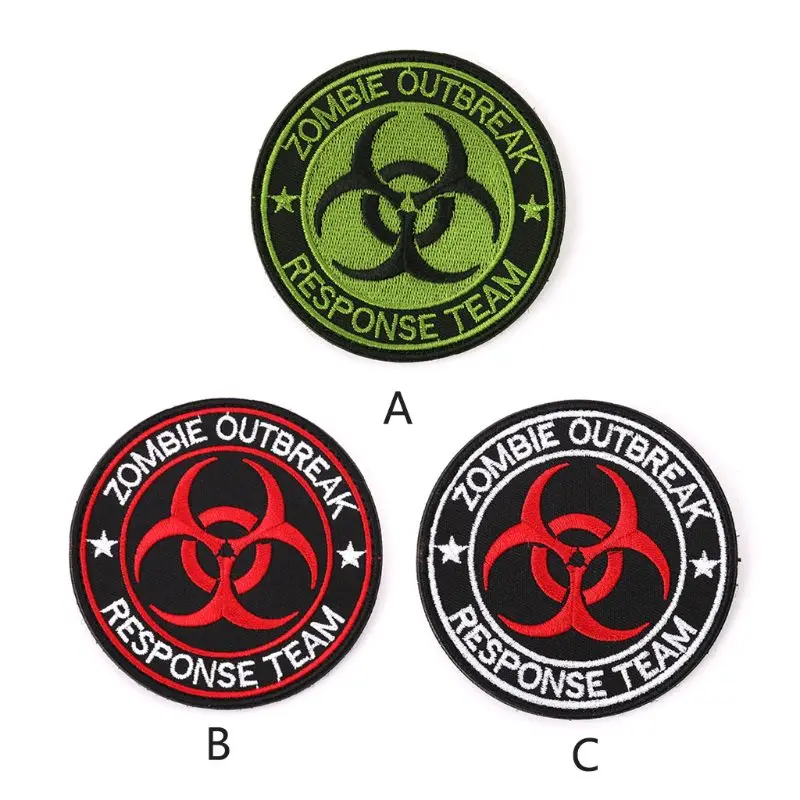 Embroidery Patch Zombie Outbreak Response Team Tactical Morale Armband Bag Badge
Embroidery Patch Zombie Outbreak Response Team Tactical Morale Armband Bag Badge