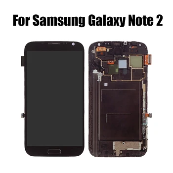 Super AMOLED LCD With Frame For Samsung-Galaxy Note2 Note 2 N7100 LCD Display Touch Screen Digitizer Full Assembly with Frame
Super AMOLED LCD With Frame For Samsung-Galaxy Note2 Note 2 N7100 LCD Display Touch Screen Digitizer Full Assembly with Frame