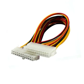 ATX 24Pin Motherboard Power Extension Cable 18AWG 24Pin Extension Cable for water cooling computer FMATX24P-C
ATX 24Pin Motherboard Power Extension Cable 18AWG 24Pin Extension Cable for water cooling computer FMATX24P-C