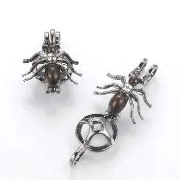 5pcs Black Ant Pearl Cage Locket Pendant Fine Jewelry Making Bead Cage Aromatherapy Essential Oil Diffuser Box For Oyster Pearl
5pcs Black Ant Pearl Cage Locket Pendant Fine Jewelry Making Bead Cage Aromatherapy Essential Oil Diffuser Box For Oyster Pearl