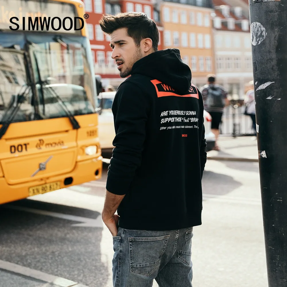SIMWOOD New 2019 Hoodies Men Letter Print Men Hoodie Casual Streetwear Brand Thick Sweatshirts Fitness Plus Size 180420
SIMWOOD New 2019 Hoodies Men Letter Print Men Hoodie Casual Streetwear Brand Thick Sweatshirts Fitness Plus Size 180420