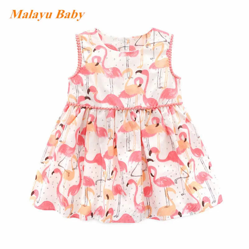 Cartoon 3 D Printing Flamingos Dress 2018 For Girl BabySummer Fashion Dresses Princess Party Costume Children Clothes
Cartoon 3 D Printing Flamingos Dress 2018 For Girl BabySummer Fashion Dresses Princess Party Costume Children Clothes