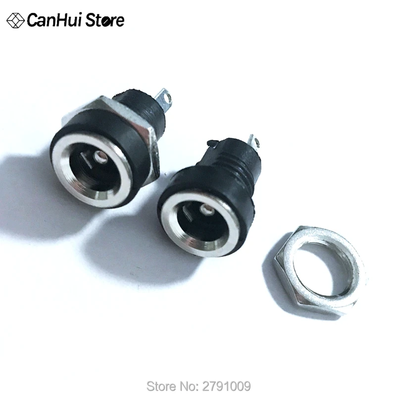 10PCS DC-022B 3A 12v for DC Power Supply Jack Socket Female Panel Mount Connector 5.5 mm x 2.1mm 5.5 mm x 2.5mm DC022B Connector
10PCS DC-022B 3A 12v for DC Power Supply Jack Socket Female Panel Mount Connector 5.5 mm x 2.1mm 5.5 mm x 2.5mm DC022B Connector