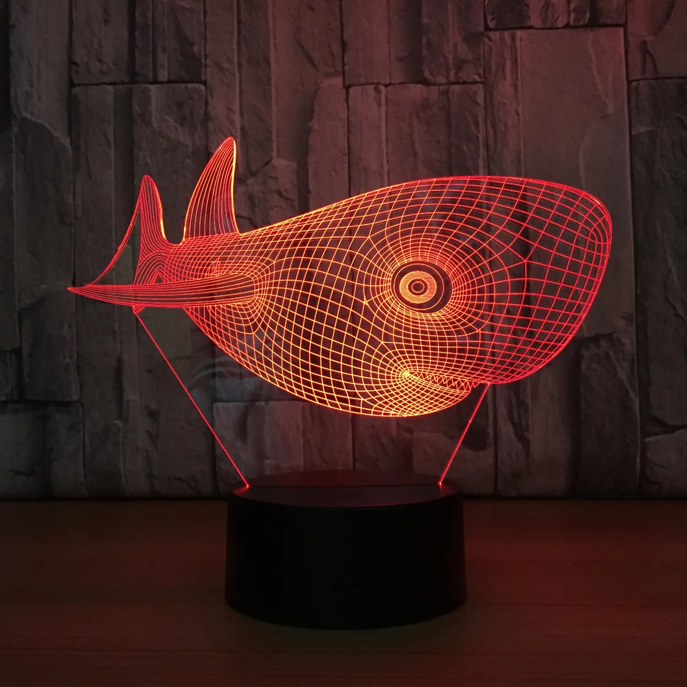 Cute Head Shark USB Table light NightLight 3D Lamp LED Light Children Nightlight Visual Led Night Lights Illusion Mood Drop Ship
Cute Head Shark USB Table light NightLight 3D Lamp LED Light Children Nightlight Visual Led Night Lights Illusion Mood Drop Ship