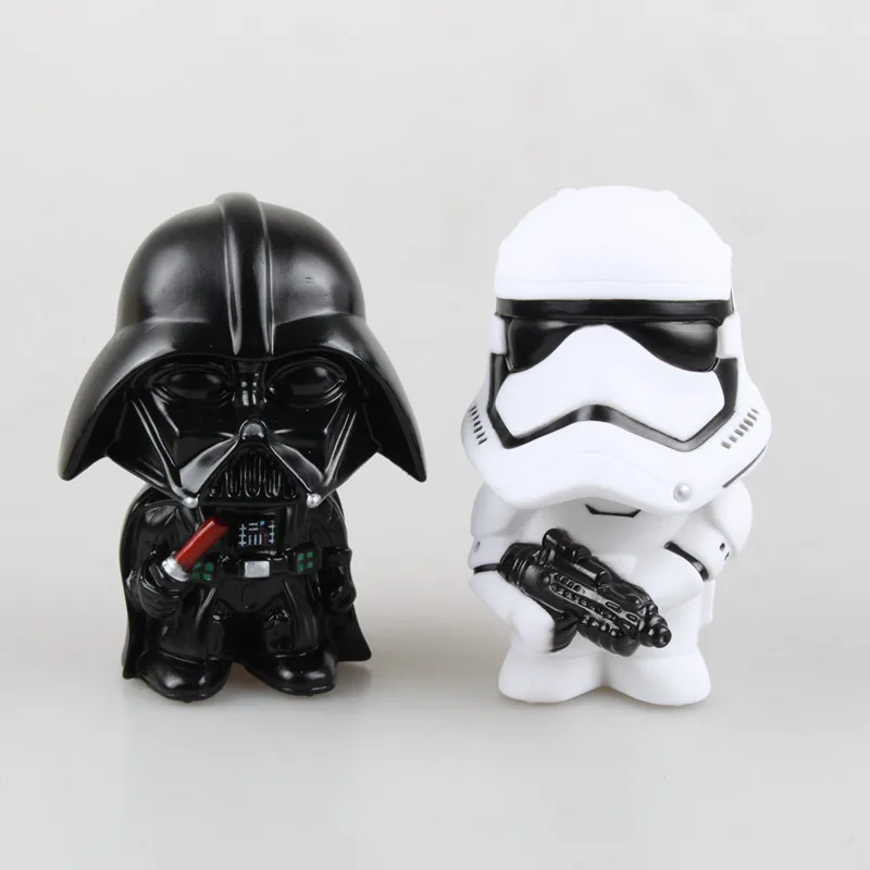 Bobble Head Q version Star War Darth Vader & STORM TROOPER Action Figure Model Toy opp bag
Bobble Head Q version Star War Darth Vader & STORM TROOPER Action Figure Model Toy opp bag