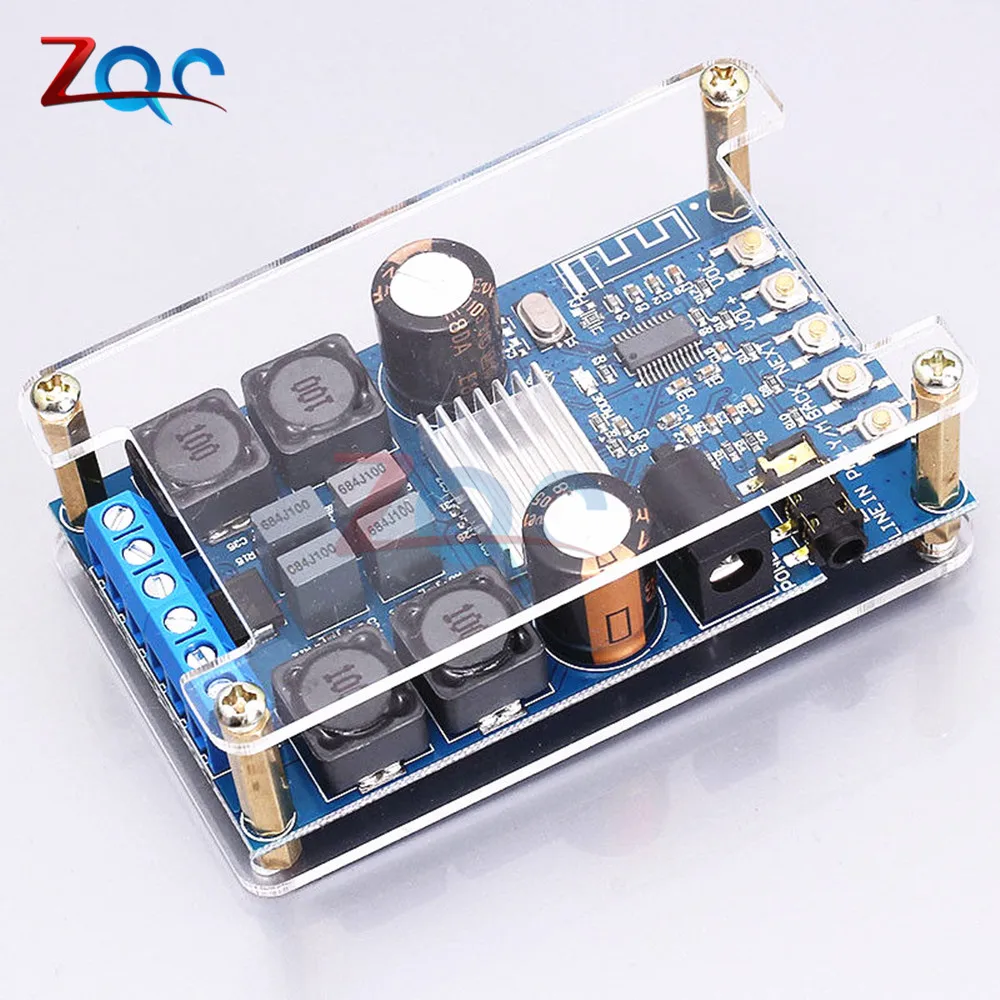 DC 4.5-27V Bluetooth Digital Amplifier For Audio Power Board Dual Channel 50Wx2 Without POP Sound Integrated Circuits 
DC 4.5-27V Bluetooth Digital Amplifier For Audio Power Board Dual Channel 50Wx2 Without POP Sound Integrated Circuits