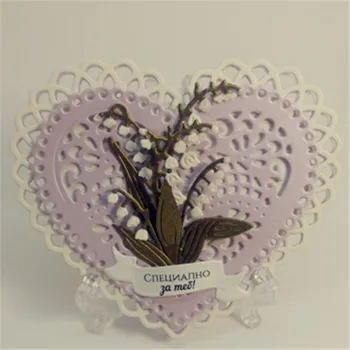 Frame Lily of the Valley Metal Cutting Dies for DIY Scrapbooking Album Paper Cards Decorative Crafts Embossing Die Cuts
Frame Lily of the Valley Metal Cutting Dies for DIY Scrapbooking Album Paper Cards Decorative Crafts Embossing Die Cuts