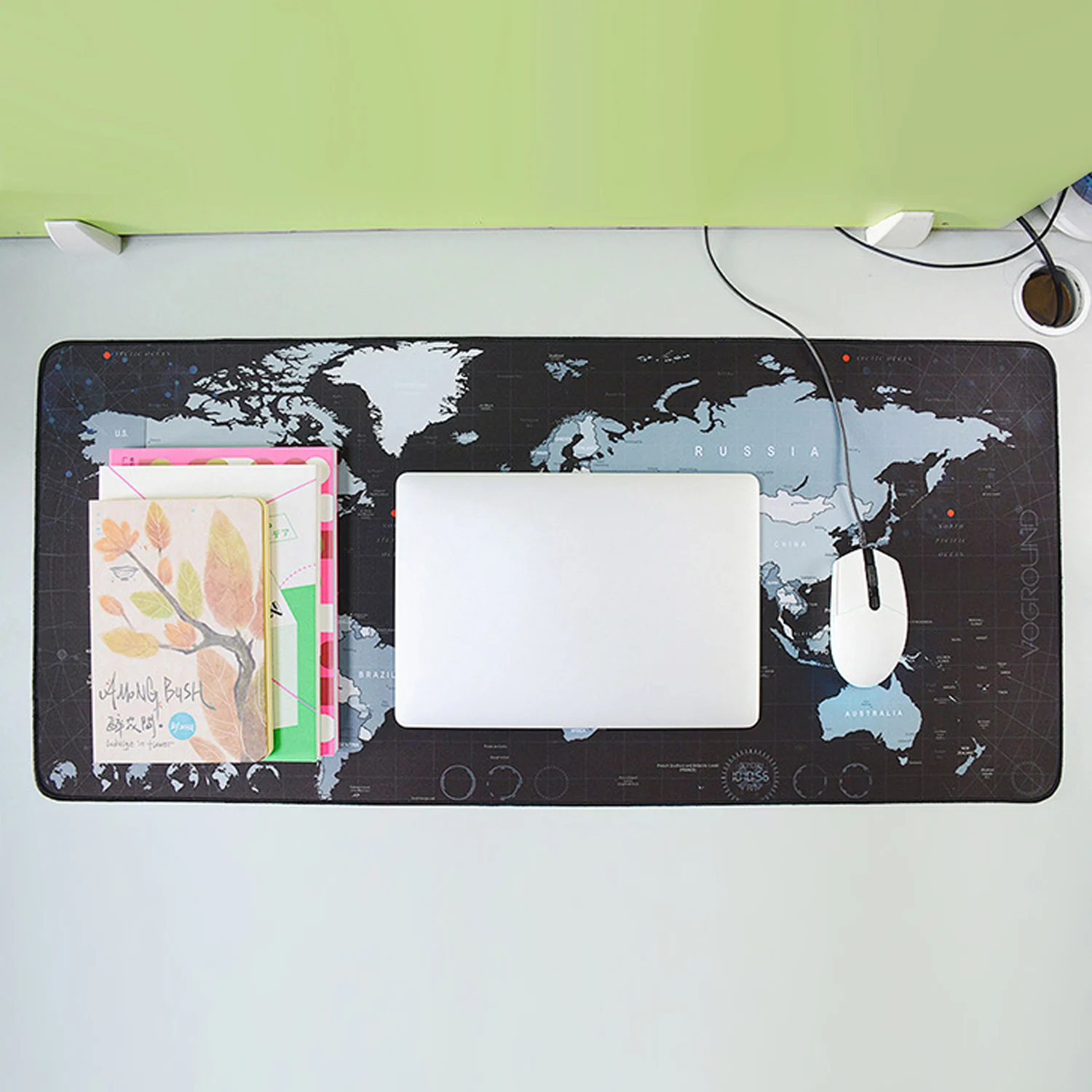 Elisona 300x700x2mm Fashion Waterproof World Map Pattern Mousepad Mousemat Mouse Desk Table Pad Mat for Home School Office Dorm
Elisona 300x700x2mm Fashion Waterproof World Map Pattern Mousepad Mousemat Mouse Desk Table Pad Mat for Home School Office Dorm