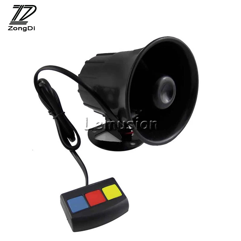 ZD 1Set 30W 3Sound Tone Car Siren Loud Horn car-styling For Audi a3 a6 VW Polo Lada Mazda 3 6 BMW for universal car accessories
ZD 1Set 30W 3Sound Tone Car Siren Loud Horn car-styling For Audi a3 a6 VW Polo Lada Mazda 3 6 BMW for universal car accessories