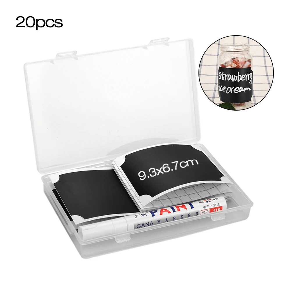 20pcs Jar Stickers Kitchen Spice Sticker Storage Box Label Sticker Organizer Bottles Jam Jars Stickers Blackboard Spices Tags
20pcs Jar Stickers Kitchen Spice Sticker Storage Box Label Sticker Organizer Bottles Jam Jars Stickers Blackboard Spices Tags