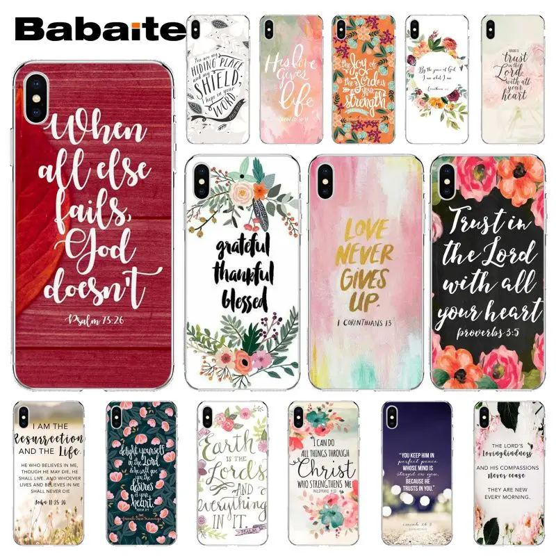 Babaite Bible verse Philippians Jesus Christian Phone Case for iphone 11 Pro 11Pro Max 5 5Sx 6 7 7plus 8 8Plus X XS MAX XR
Babaite Bible verse Philippians Jesus Christian Phone Case for iphone 11 Pro 11Pro Max 5 5Sx 6 7 7plus 8 8Plus X XS MAX XR