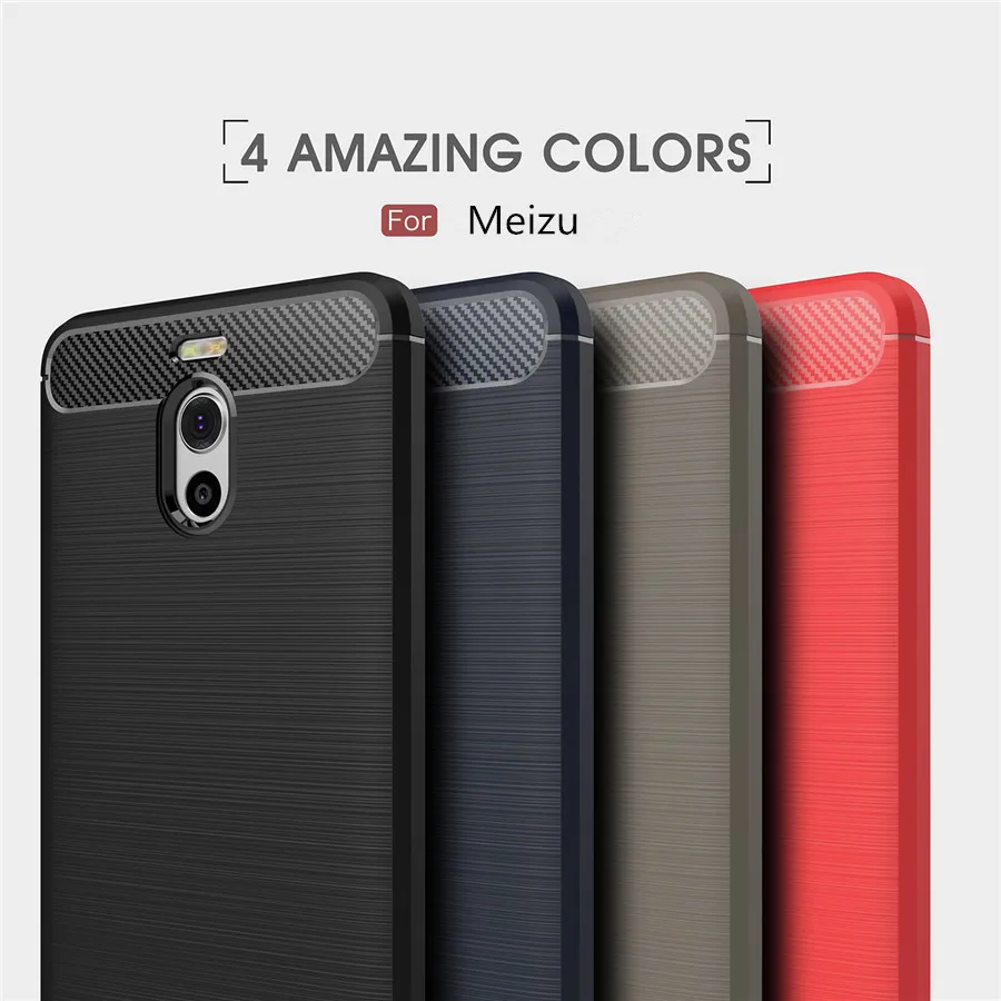 Shockproof Phone Case For Meizu M6 Note Cases Cover Meizu M5 Note 15Plus M6s S6 E2 E3 Carbon Fiber TPU Silicone Phone Back Case
Shockproof Phone Case For Meizu M6 Note Cases Cover Meizu M5 Note 15Plus M6s S6 E2 E3 Carbon Fiber TPU Silicone Phone Back Case