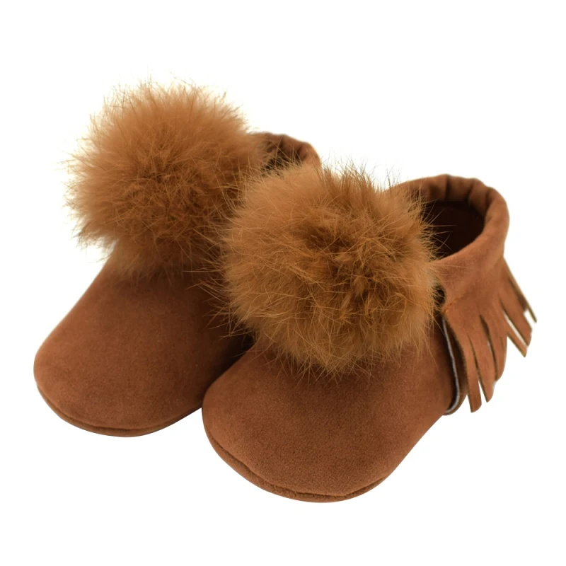 5 Colors Autumn Winter Fashion Warm PU Solid Fringe Pompon Anti-slip Baby Girs Walkers Shoes Elegant Princess Shoes Chic Style
5 Colors Autumn Winter Fashion Warm PU Solid Fringe Pompon Anti-slip Baby Girs Walkers Shoes Elegant Princess Shoes Chic Style
