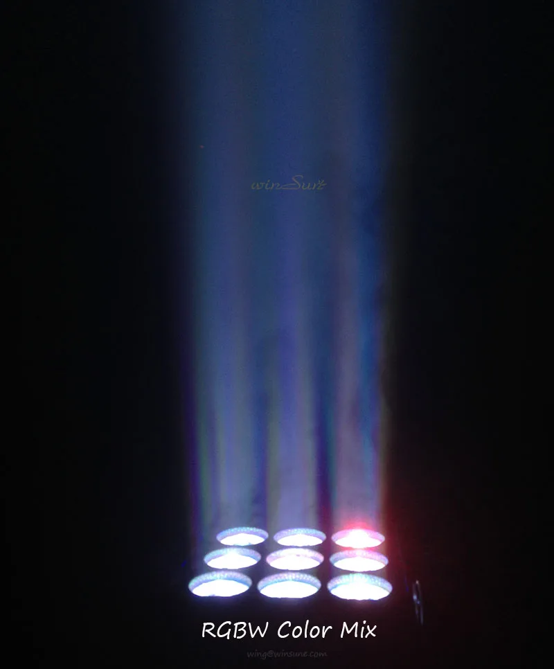 led RGBW 4IN1 QUAD COLOR MOVING HEADS