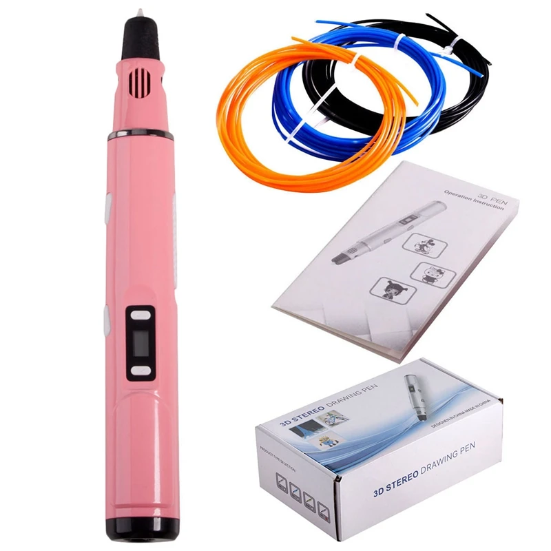 Led Screen 3D Drawing Pen Creative Pen 3D Graffiti Pen Digital 4 Speed Regulation Best Gift For Kids 3D Printing Pen
Led Screen 3D Drawing Pen Creative Pen 3D Graffiti Pen Digital 4 Speed Regulation Best Gift For Kids 3D Printing Pen