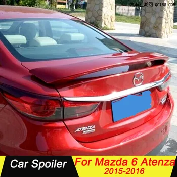 ABS Material Car Spoiler For Mazda 6 Atenza 2015-2016 Primer Color tail wing decoration Rear Trunk Spoiler For Mazda6 atenza
ABS Material Car Spoiler For Mazda 6 Atenza 2015-2016 Primer Color tail wing decoration Rear Trunk Spoiler For Mazda6 atenza