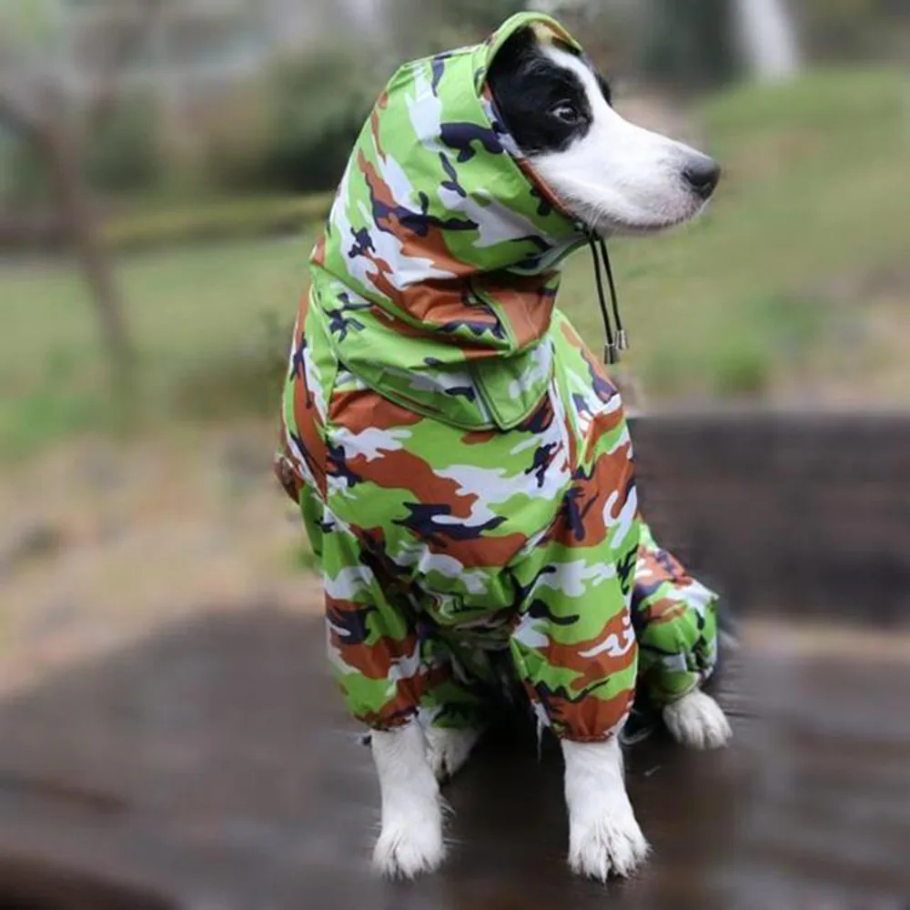 New Large Dog Raincoat Super Waterproof Hooded Rain Jacket Reflective Pet Clothes Golden Retriever Labrador XS-6XL
New Large Dog Raincoat Super Waterproof Hooded Rain Jacket Reflective Pet Clothes Golden Retriever Labrador XS-6XL