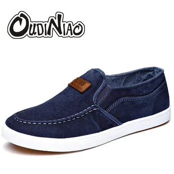 OUDINIAO Fashion Demin Breathable Mens Loafers Canvas Shoes Blue Black Designer Sneakers For Men Loafers Slip On Plimsolls
OUDINIAO Fashion Demin Breathable Mens Loafers Canvas Shoes Blue Black Designer Sneakers For Men Loafers Slip On Plimsolls