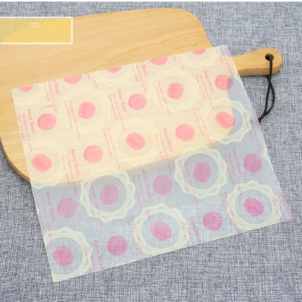 50pcs/pack Wax Paper Food Grade Grease Paper Food Wrappers Wrapping Paper For Bread Sandwich Burger Fries Oil paper Kitchen Tool
50pcs/pack Wax Paper Food Grade Grease Paper Food Wrappers Wrapping Paper For Bread Sandwich Burger Fries Oil paper Kitchen Tool
