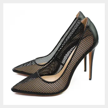 Black Mesh Super High Heels 12cm 2019 Sexy Polka Dot Women Pumps Pointed Toe Stiletto Spring Summer Wedding Shoes Woman Gold
Black Mesh Super High Heels 12cm 2019 Sexy Polka Dot Women Pumps Pointed Toe Stiletto Spring Summer Wedding Shoes Woman Gold
