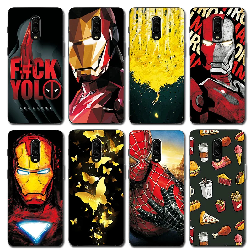 Novelty Avengers Painted Phone Bags for Onplus 6T Case 1+6T Iron Man Silicone Back Cover Case for One Plus 6T A6010 6.4 inch
Novelty Avengers Painted Phone Bags for Onplus 6T Case 1+6T Iron Man Silicone Back Cover Case for One Plus 6T A6010 6.4 inch