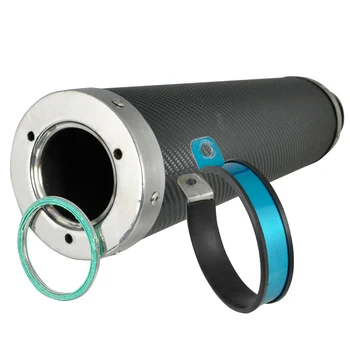 LOPOR 41.5cm Exhaust Pipe Silencer Muffler Common To All Motorcycle Models Black NEW
LOPOR 41.5cm Exhaust Pipe Silencer Muffler Common To All Motorcycle Models Black NEW