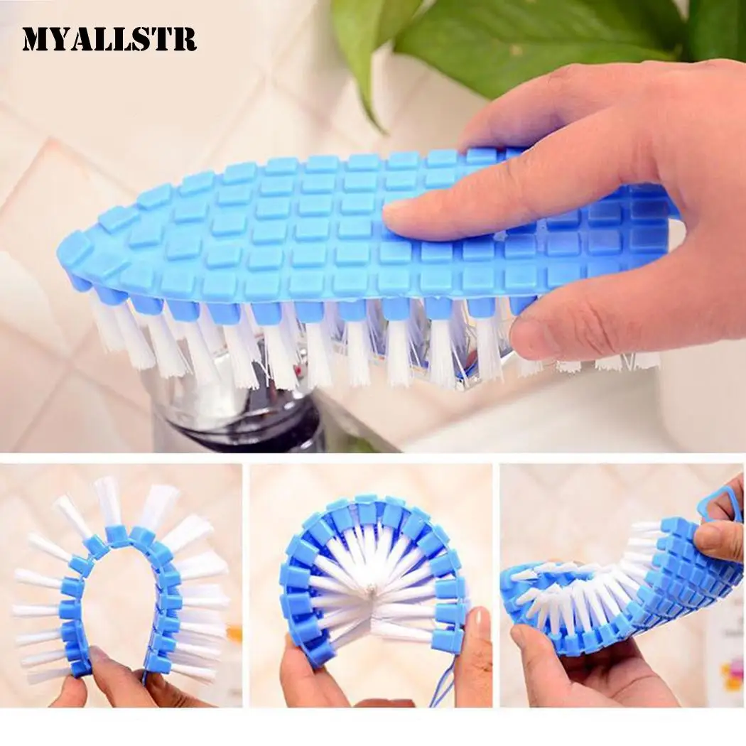 Household Washing Brush Bendable Kitchen Bathroom Random Faucet Toilet Cleaning Tool
Household Washing Brush Bendable Kitchen Bathroom Random Faucet Toilet Cleaning Tool