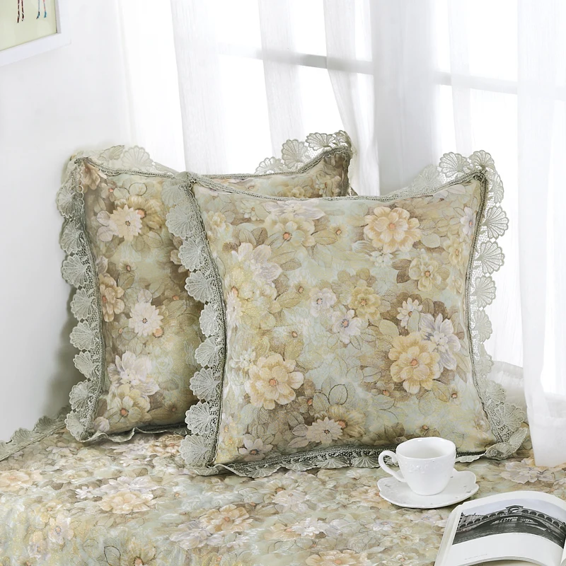 Proud Rose 2 Pcs Lace Pillowcase 55*55cm European Square Pillowcases Fashion Pillow Cover Back Cushion Waist Pillowslip
Proud Rose 2 Pcs Lace Pillowcase 55*55cm European Square Pillowcases Fashion Pillow Cover Back Cushion Waist Pillowslip