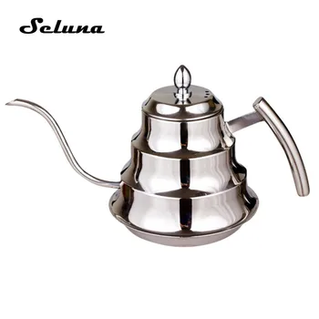 Seluna 1.2L Stainless Steel Gooseneck Coffee Pot Pour-over Coffee Kettle with Filter Hand Drip Coffee Pot Tea Percolator Teapot
Seluna 1.2L Stainless Steel Gooseneck Coffee Pot Pour-over Coffee Kettle with Filter Hand Drip Coffee Pot Tea Percolator Teapot