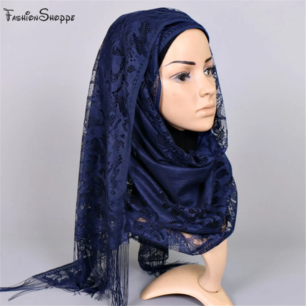 Womens Hijabs Ladies Tassel Lace Long Shawl Head Scarf Female Daily Wrap Hijab Plain Muslim Islamic Headscarf Ramadan YS454
Womens Hijabs Ladies Tassel Lace Long Shawl Head Scarf Female Daily Wrap Hijab Plain Muslim Islamic Headscarf Ramadan YS454