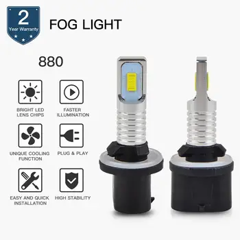 Bevinsee Car LED Foglight Bulbs DRL CSP Chips For Cadillac Escalade 2006 Super White Lamps 6500K
Bevinsee Car LED Foglight Bulbs DRL CSP Chips For Cadillac Escalade 2006 Super White Lamps 6500K