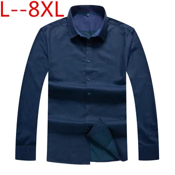 plus size 10xl 8xl 6xl 5xl 4xl New Men Shirts Business Long Sleeve Turn-down Collar Cotton Male Shirt loose Fit Popular Designs
plus size 10xl 8xl 6xl 5xl 4xl New Men Shirts Business Long Sleeve Turn-down Collar Cotton Male Shirt loose Fit Popular Designs