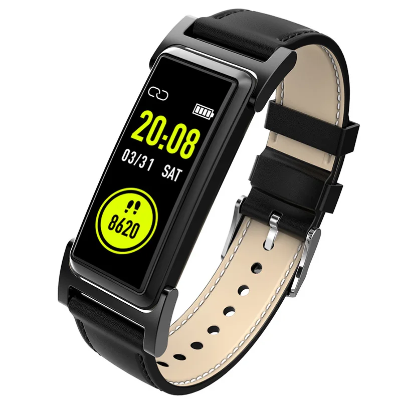 

KR03 Smart Bracelet 0.96 Inch N 64KB RAM 512KB ROM Heart Rate Monitor Step Count Sedentary Reminder Smart Band