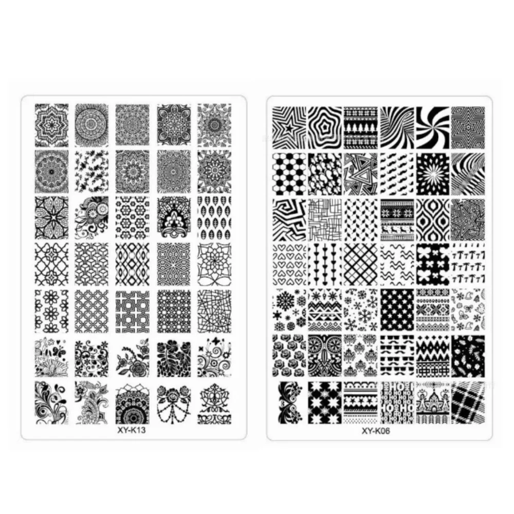 10Pcs Acrylic Nail Art Templates Plastic Lace Flower Snowflake Stamp Polish Nail Stamping Plates 30 Designs for Choice Wholesale
10Pcs Acrylic Nail Art Templates Plastic Lace Flower Snowflake Stamp Polish Nail Stamping Plates 30 Designs for Choice Wholesale