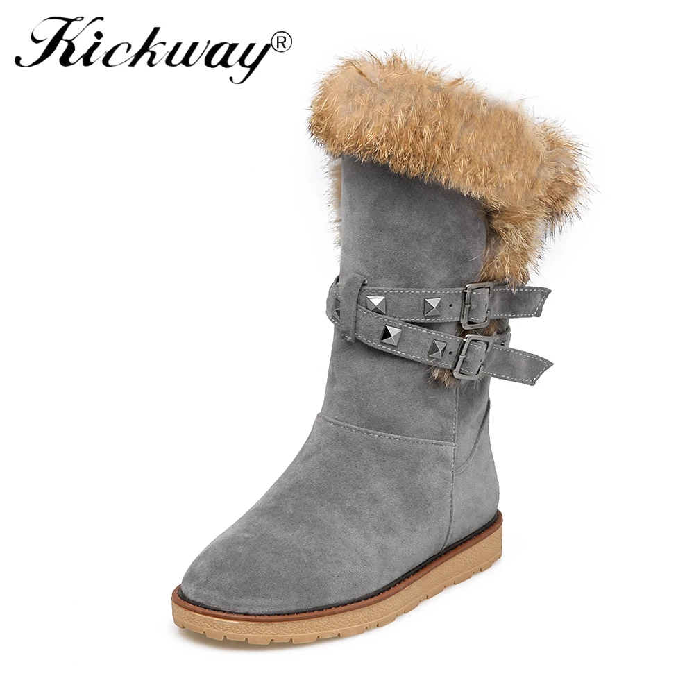 Kickway women snow boots waterproof Women boots winter snow boots warm winter fashion female high shoes Botas Large Size 34-43
Kickway women snow boots waterproof Women boots winter snow boots warm winter fashion female high shoes Botas Large Size 34-43
