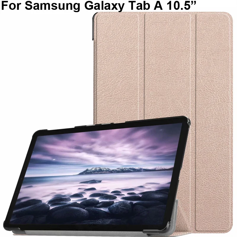 3 Folds Stand Protective Case for Samsung Galaxy Tab A 10.5 inch Protector Shell Skin Guard for Samsung TabA 10.5" Cover Founda
3 Folds Stand Protective Case for Samsung Galaxy Tab A 10.5 inch Protector Shell Skin Guard for Samsung TabA 10.5" Cover Founda