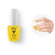 Чистый цвет краска гель лак для ногтей цветной УФ светодиодный светильник для геля глянцевый красочный эмаль гель лак дизайн ногтей(China)