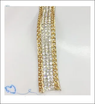 free shipping 10yards 3 line crystal rhinestone hot fix strass rhinestone iron on motifs for shoes /clothes/bag deco 
free shipping 10yards 3 line crystal rhinestone hot fix strass rhinestone iron on motifs for shoes /clothes/bag deco