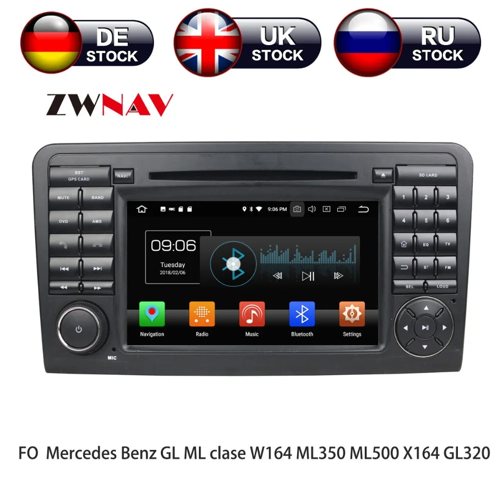 Android 8 Car DVD Player GPS navigation For Mercedes Benz ML CLASS W164 2005-2012 head unit multimedia player tape
Android 8 Car DVD Player GPS navigation For Mercedes Benz ML CLASS W164 2005-2012 head unit multimedia player tape