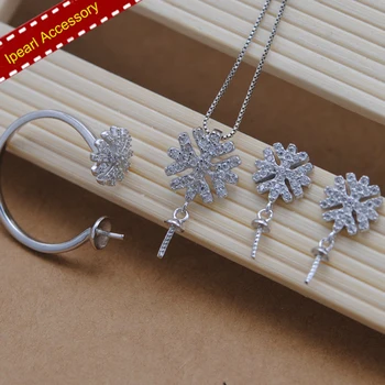 Fashion S925 Stelring Silver Flower Design 3 Pieces Set (Earrings+Pendant+Rings)Pearl Jewelry Findings&Components DIY Silver Acc
Fashion S925 Stelring Silver Flower Design 3 Pieces Set (Earrings+Pendant+Rings)Pearl Jewelry Findings&Components DIY Silver Acc
