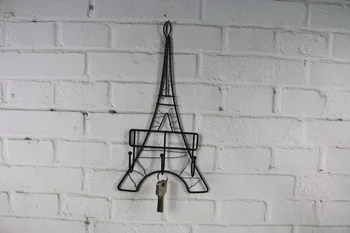 3 Hook Paris Key Holder Rack Hanger Organizer Decor Home Decorative Wall Metal Home Storage Organization Hooks Rails 
3 Hook Paris Key Holder Rack Hanger Organizer Decor Home Decorative Wall Metal Home Storage Organization Hooks Rails