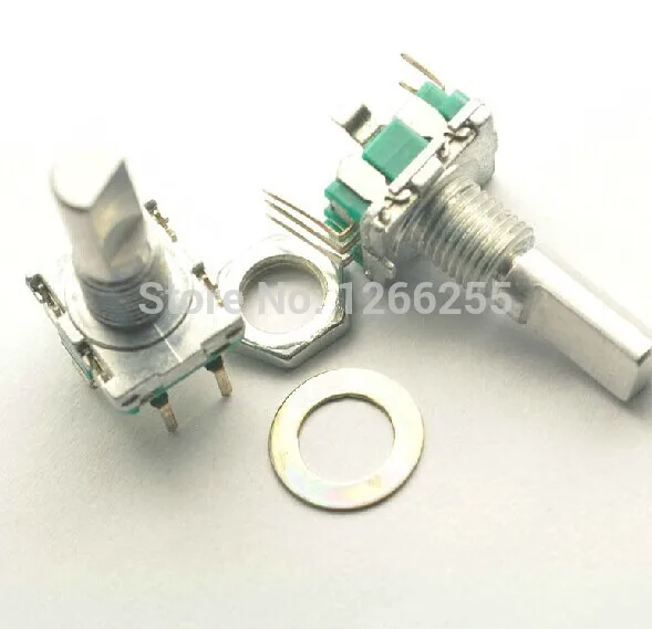 5pcs/lot Rotary encoder,code switch/EC11/ audio digital potentiometer,with switch,5Pin, handle length 20mm
5pcs/lot Rotary encoder,code switch/EC11/ audio digital potentiometer,with switch,5Pin, handle length 20mm