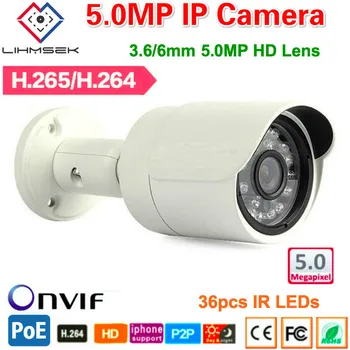 Lihmsek H.265 5MP Camera IP Small Mini Bullet Camera HD 5.0 Megapixel IP Camera with Optional 3.6mm 6mm 5mp Fixed HD Lens p2p
Lihmsek H.265 5MP Camera IP Small Mini Bullet Camera HD 5.0 Megapixel IP Camera with Optional 3.6mm 6mm 5mp Fixed HD Lens p2p
