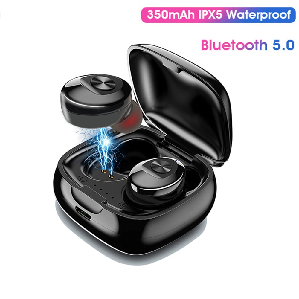TWS Bluetooth 5.0 Earphone XG12 Wireless Bluetooth Stereo Headset Portable Earbuds Wireless Earphones for Mobile Phone
TWS Bluetooth 5.0 Earphone XG12 Wireless Bluetooth Stereo Headset Portable Earbuds Wireless Earphones for Mobile Phone